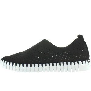 Black Ilse Jacobsen Women’s Tulip Slipons